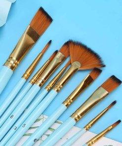 Blue Paint brushes