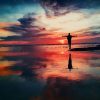 Colorful Sunset Sea  Seascape Paint By Numbers