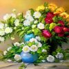 Colourful Tulips Flowers  Flowers Paint By Numbers