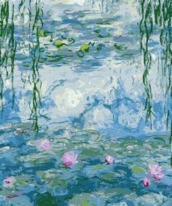 Water Lilies Nympheas Claude Monet Landscape Paint By Numbers