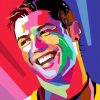 Cristiano Ronaldo Poster People Paint By Numbers