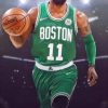 Kyrie Irving in Celtics Jersey paint by numbers