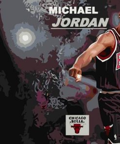 Michael Jordan Icon paint by numbers