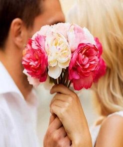Flowers Couple Love Romance and Love Paint By Numbers