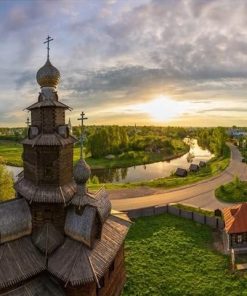 Suzdal Temple Cities Paint By Numbers