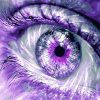 Purple Eyes People Paint By Numbers