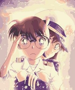 Shinichi and Ran paint by numbers