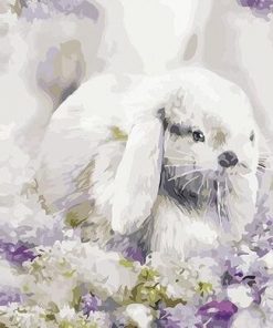 Small Rabbit paint by numbers