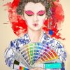 Women Play With Colors People Paint By Numbers