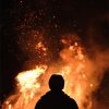 Fire Man Silhouette NEW Paint By Numbers