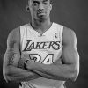Kobe Bryant Black and white NEW Paint By Numbers