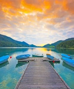 Boats Near Ocean Austria