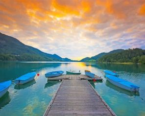 Boats Near Ocean Austria