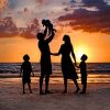 Happy Family Silhouette NEW Paint By Numbers