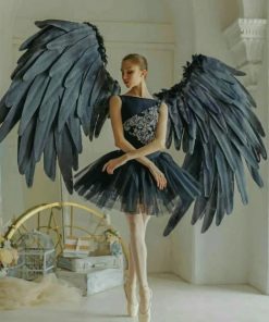 Ballerina With Wings paint by numbers