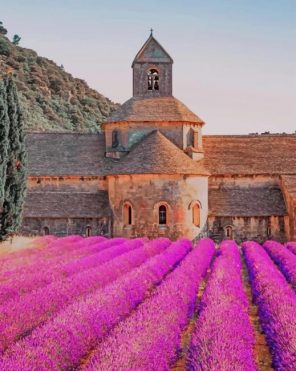 Luberon Regional Nature Park France paint by numbers