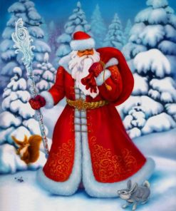 Santa Claus paint by numbers