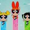 Powerpuff Girls Anime paint by numbers