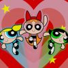 powerpuff girls paint by numbers