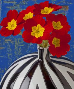 Primrose Flowers paint by numbers