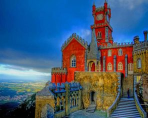 Sintra Cascais Natural Park Portugal paint by numbers