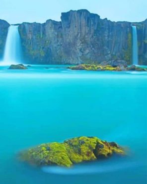 Waterfall Of Iceland paint by numbers