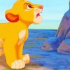 Angry Lion King Cub paint by numbers