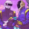 Cool Daft Punk Paint by numbers