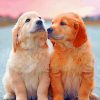 Cute Puppies paint by numbers