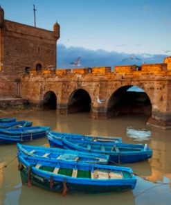 Essaouira City Morocco paint by numbers