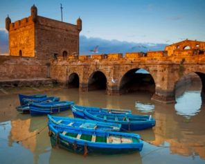 Essaouira City Morocco paint by numbers