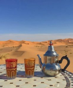 Moroccan Tea Essentials Paint by numbers