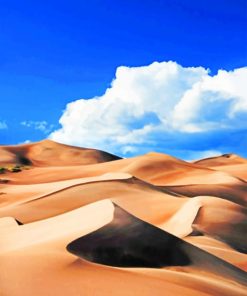 Sand Desert paint by numbers