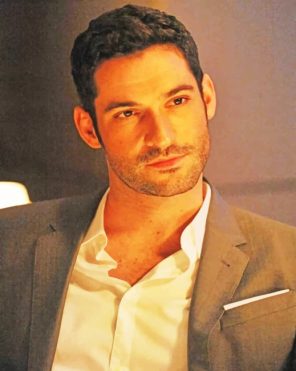 Tom Ellis Lucifer Paint by numbers