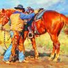 Aesthetic Cowboy Paint by numbers