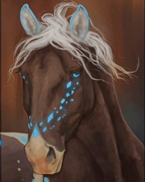 Beautiful Horse Paint by numbers