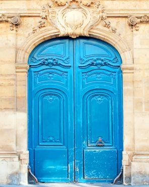 Blue Door paint by numbers