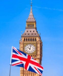 Clock Tower London paint by numbers