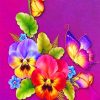 Colorful Flowers paint by numbers