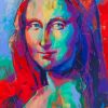 Colorful Mona Lisa Paint by numbers