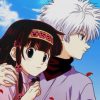 Killua Zoldyck And Neferpitou Hunter X Hunter Paint by numbers