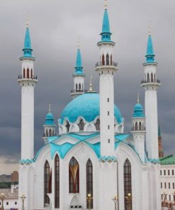 Kul Sharif Mosque Kazan paint by numbers