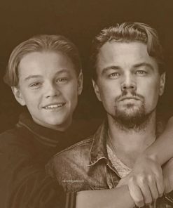 Leonardo DiCaprio Between The Present And The Past Paint by numbers