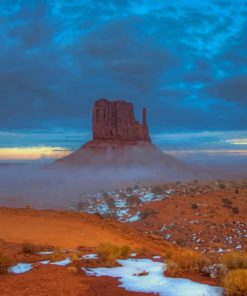 Monument Valley Arizona paint by numbers