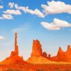 Monument Valley Arizona paint by numbers