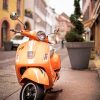 Orange Motorcycle Paint by numbers