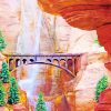 Radiator Springs Cascade paint by numbers