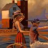 Vintage Couple Peregrine Heathcote Paint by numbers