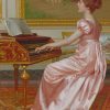 Woman Playing Piano Paint by numbers