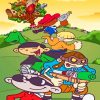 Codename Kids Next Door paint by numbers